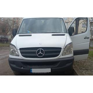 Coques de Phares Droites (noir, ABS, 2006-2013) Mercedes Sprinter W906 2006–2018 photo 4