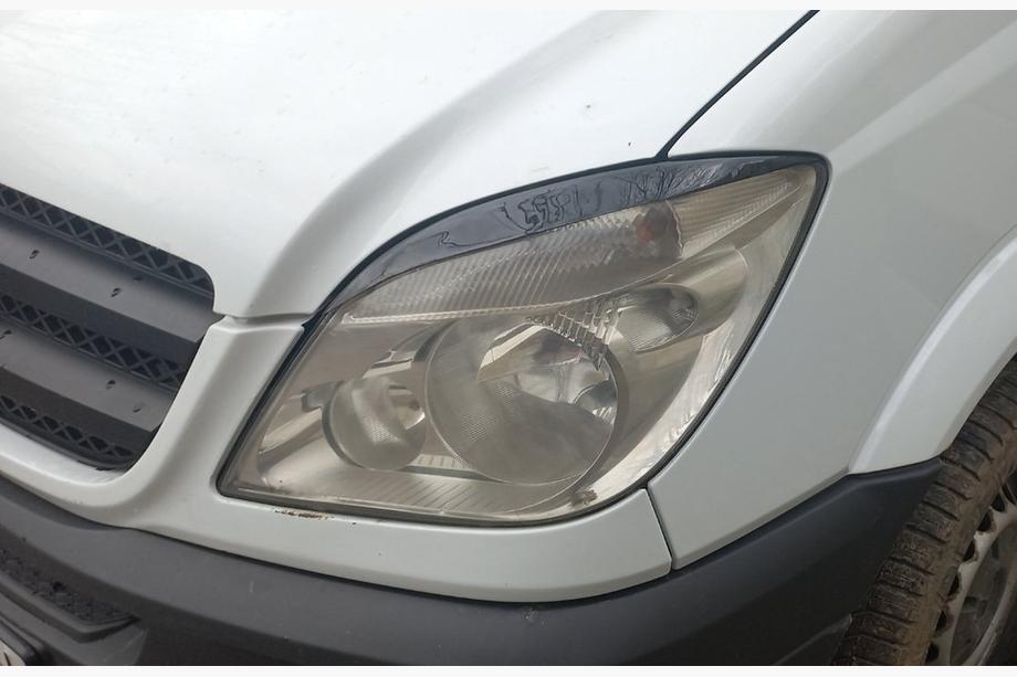 Mercedes Sprinter W906 2006–2018 Coques de Phares Droites (noir, ABS, 2006-2013) Noir Mat Image