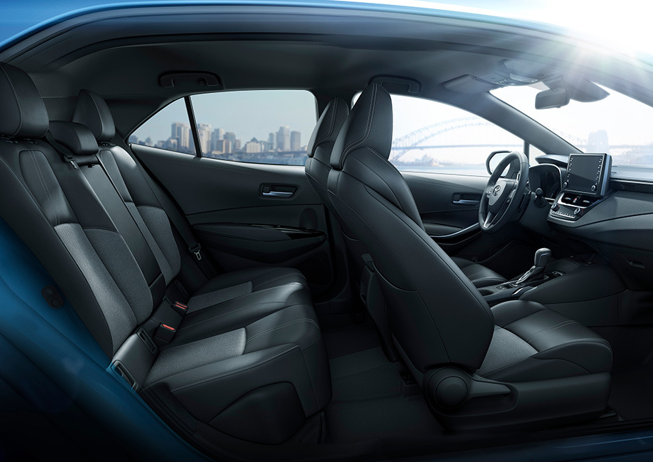 La berline Toyota Corolla 2019 année de modèle