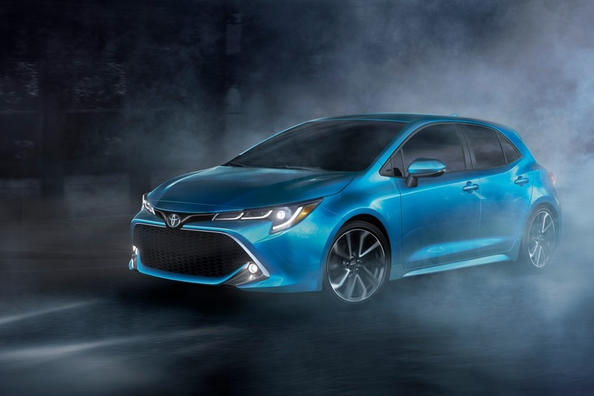 La berline Toyota Corolla 2019 année de modèle