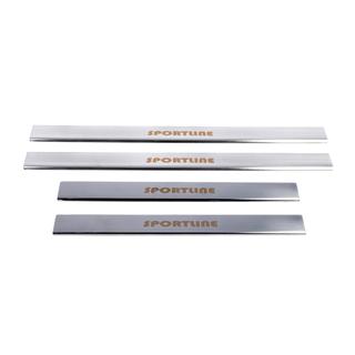 Seuils de porte SportLine (4 pcs, inox) photo 2