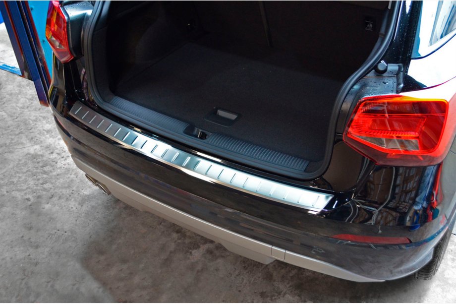 Audi Q2 2016- Protection de pare-chocs arrière OmsaLine (inox) Image