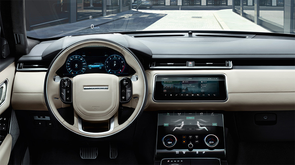 Présentation d’un suv Range Rover Velar