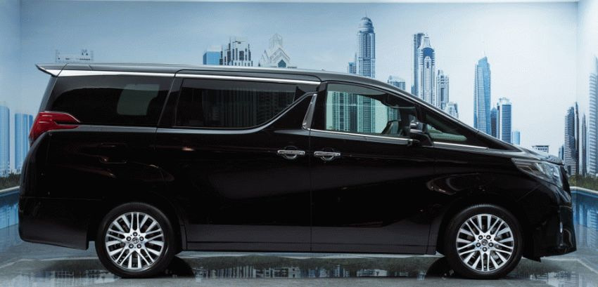 L’hôtel de luxe monospace Toyota Alphard de la troisième génération