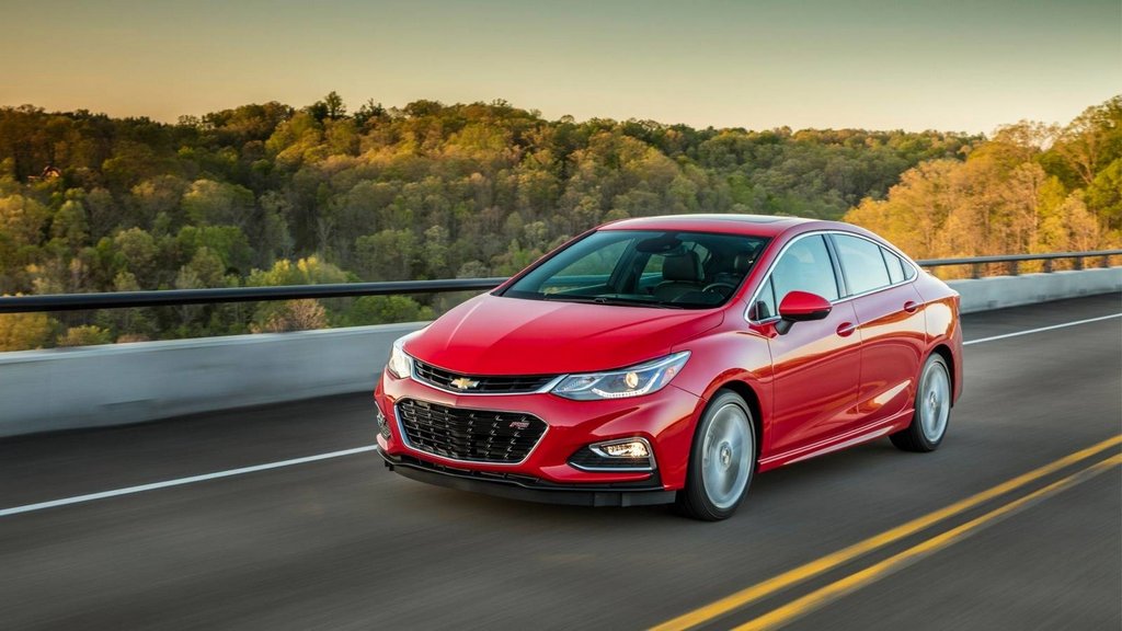 La deuxième génération de la berline Chevrolet Cruze