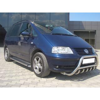 Pare-buffle WT003 (Inox) Ford Galaxy 1995-2006 photo 2