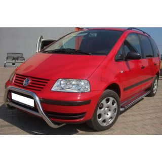 Pare-buffle WT005 (Inox) Ford Galaxy 1995-2006 photo 2
