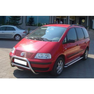 Pare-buffle WT005 (Inox) Ford Galaxy 1995-2006 photo 3