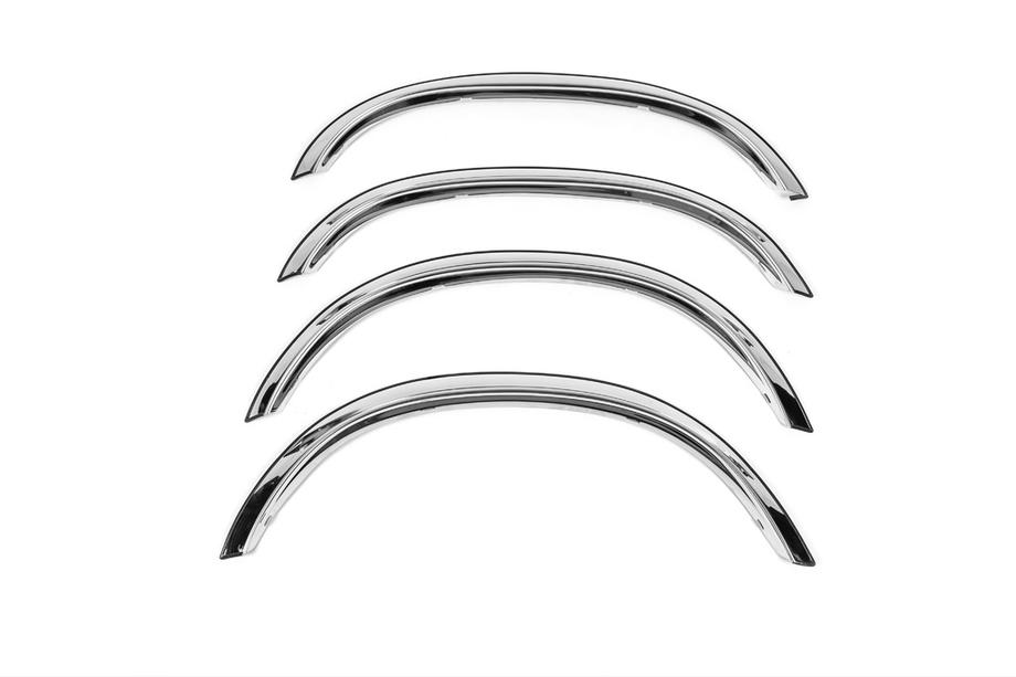 Mercedes W201 (190) 1982-1993 Entourages d'ailes 1988-1993 (4 pcs, inox) Photo 2