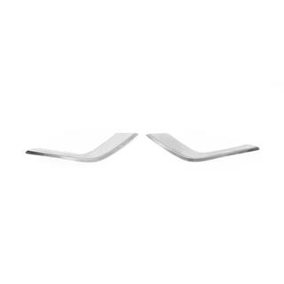 Couvre-feux antibrouillard (2018↗, 2 pcs, acier inoxydable) Ford Courier 2014-2023 photo 2