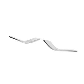 Couvre-feux antibrouillard (2018↗, 2 pcs, acier inoxydable) Ford Courier 2014-2023 photo 3