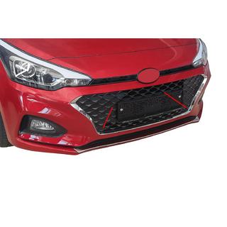 Entourage de calandre 2018-2020 (3 pcs, inox) Hyundai I-20 2014-2020