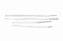 Opel Crossland X 2017-2024 Moulures de Portes Acier Inoxydable (4 pcs) photo 2