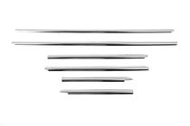 Nissan Micra K12 2003-2010 Encadrement de Vitres Acier Inoxydable (6 pcs) photo 3