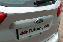 Ford C-Max/Grand C-Max 2010-2019 Baguette chromée au-dessus de la plaque OmsaLine (inox) photo 3