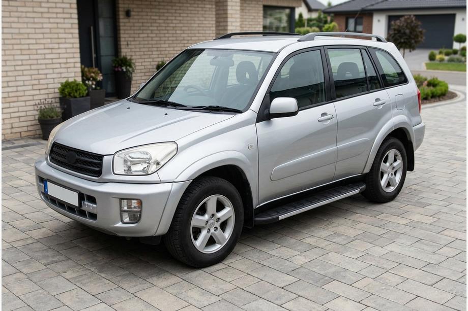 Toyota Rav 4 2001-2005 Marchepieds Latéraux Duru (2 pcs, Aluminium) Image