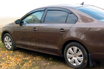 Volkswagen Jetta 2011-2018 Déflecteurs de Fenêtre (4 pcs, HIC) photo 5