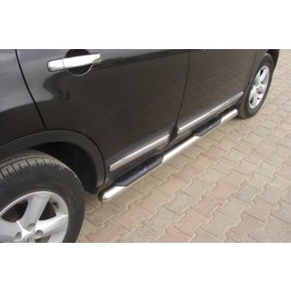 Tubes Latéraux (2 pcs, Inox) Nissan Qashqai 2007-2010 photo 3