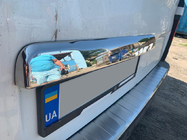 Nissan NV300/Primastar 2016- Baguette inox au-dessus de la plaque d'immatriculation OmsaLine - Inox Italien photo 7