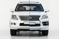 Lexus LX570/450d 2008-2022 Kit Carrosserie Restylage Voiture 2008-2012 vers 2012-2016 F-Sport photo 1