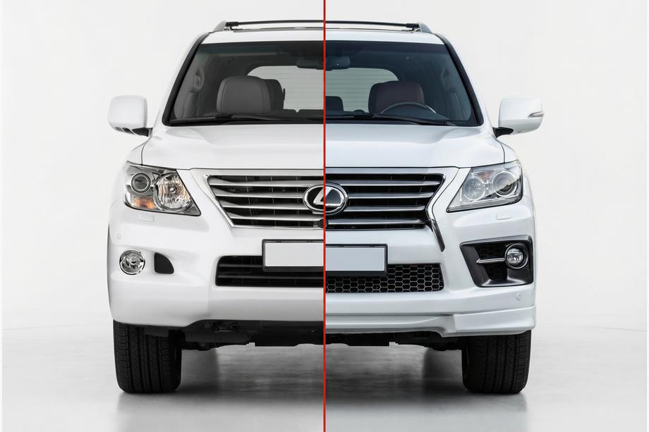 Lexus LX570/450d 2008-2022 Kit Carrosserie Restylage Voiture 2008-2012 vers 2012-2016 F-Sport Image