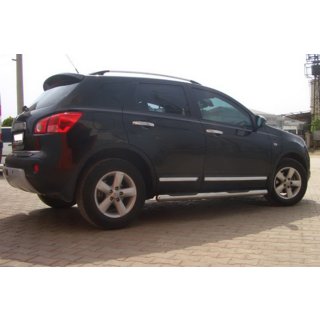 Tubes Latéraux (2 pcs, Inox) Nissan Qashqai 2010-2014 photo 2