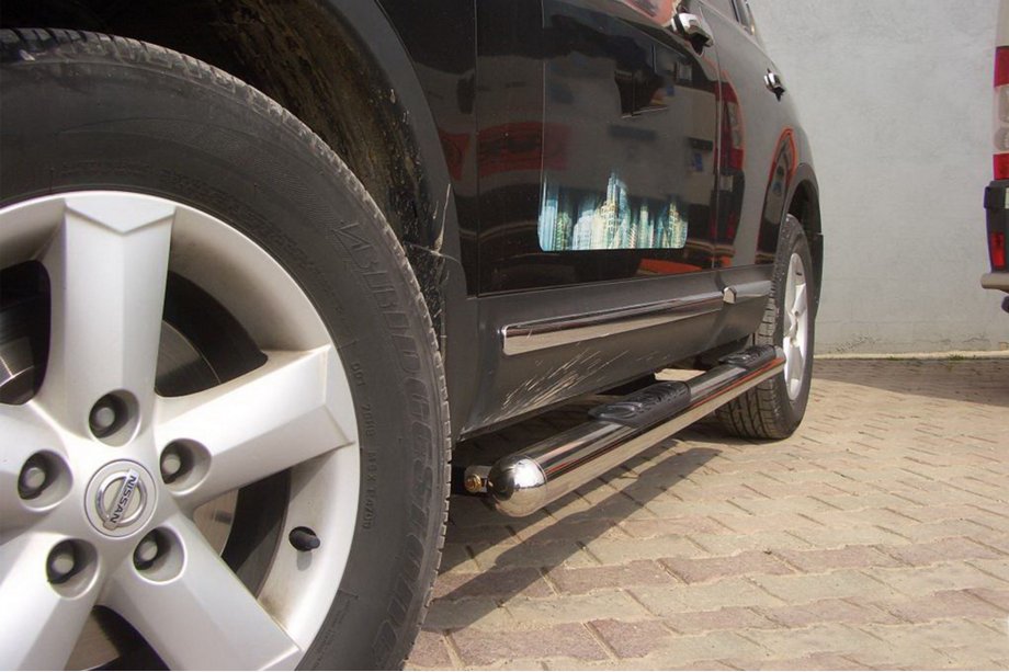 Nissan Qashqai 2010-2014 Tubes Latéraux (2 pcs, Inox) Photo 4