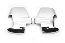 Ford Transit 2014- Coques de Rétroviseurs (2 pcs, Chrome) Plastique Chromé photo 2