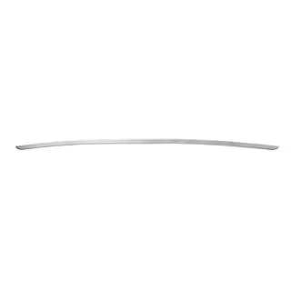 Baguette chromée au-dessus de la plaque d'immatriculation (2015–2018, supérieure, étroite, inox) photo 2
