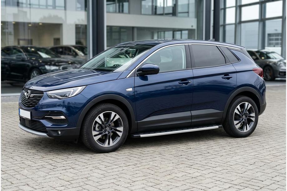 Opel Grandland X 2017- Marchepieds Latéraux Fullmond (2 pcs, Aluminium) Image