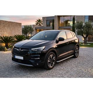 Marchepieds Latéraux Maydos V1 (2 pcs, Aluminium & Inox) Opel Grandland X 2017- photo 1