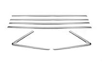 Opel Grandland X 2017- Baguettes de vitres inférieures inox (6 pcs) photo 3