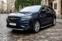 Opel Grandland X 2017- Marchepieds Latéraux Tayga Grey (2 pcs, Aluminium) photo 1