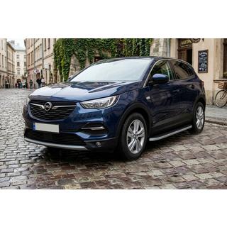 Marchepieds Latéraux Tayga Grey (2 pcs, Aluminium) Opel Grandland X 2017- photo 1