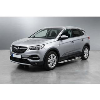 Marchepieds Latéraux Tayga V2 (2 pcs, Aluminium) Opel Grandland X 2017- photo 1