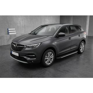 Marchepieds Latéraux Bosphore Grey (2 pcs, Aluminium) Opel Grandland X 2017- photo 1