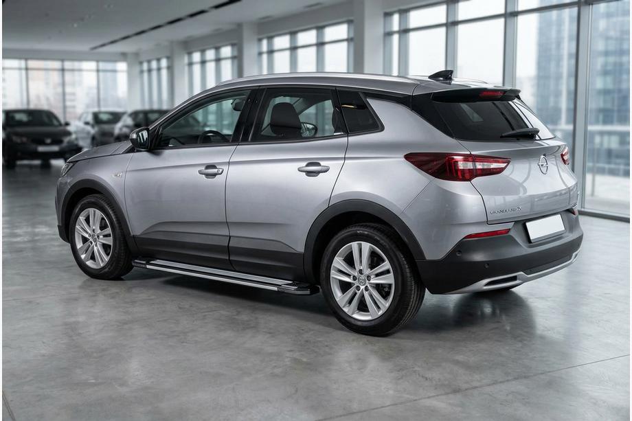 Opel Grandland X 2017- Marchepieds Latéraux Rainbow (2 pcs, Aluminium) Image