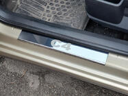 Citroen C-4 2004-2010 Seuils de porte Carmos inox photo 3