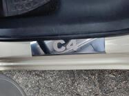 Citroen C-4 2004-2010 Seuils de porte Carmos inox photo 2