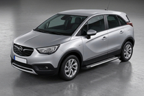 Opel Crossland X 2017-2024 Marchepieds Latéraux Line (2 pcs, Aluminium) photo 1