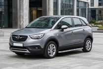 Opel Crossland X 2017-2024 Marchepieds Latéraux Maydos V1 (2 pcs, Aluminium & Inox) photo 1