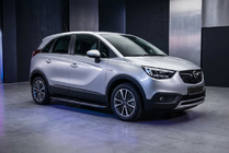 Opel Crossland X 2017-2024 Marchepieds Latéraux Bosphorus Black (2 pcs, Aluminium) photo 1