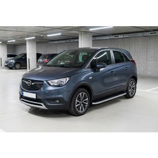 Marchepieds Latéraux Tayga Grey (2 pcs, Aluminium) Opel Crossland X 2017-2024 photo 1