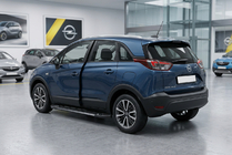 Opel Crossland X 2017-2024 Marchepieds Latéraux RedLine Black (2 pcs, Aluminium) photo 1