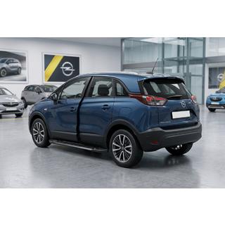 Marchepieds Latéraux RedLine Black (2 pcs, Aluminium) Opel Crossland X 2017-2024 photo 1