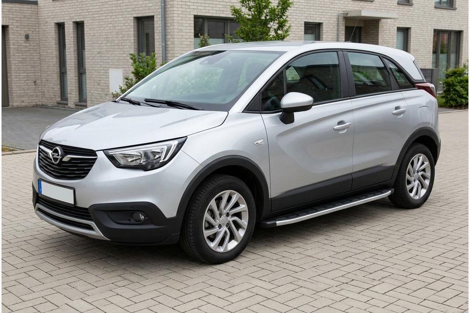 Opel Crossland X 2017-2024 Marchepieds Latéraux Fullmond (2 pcs, Aluminium) Image