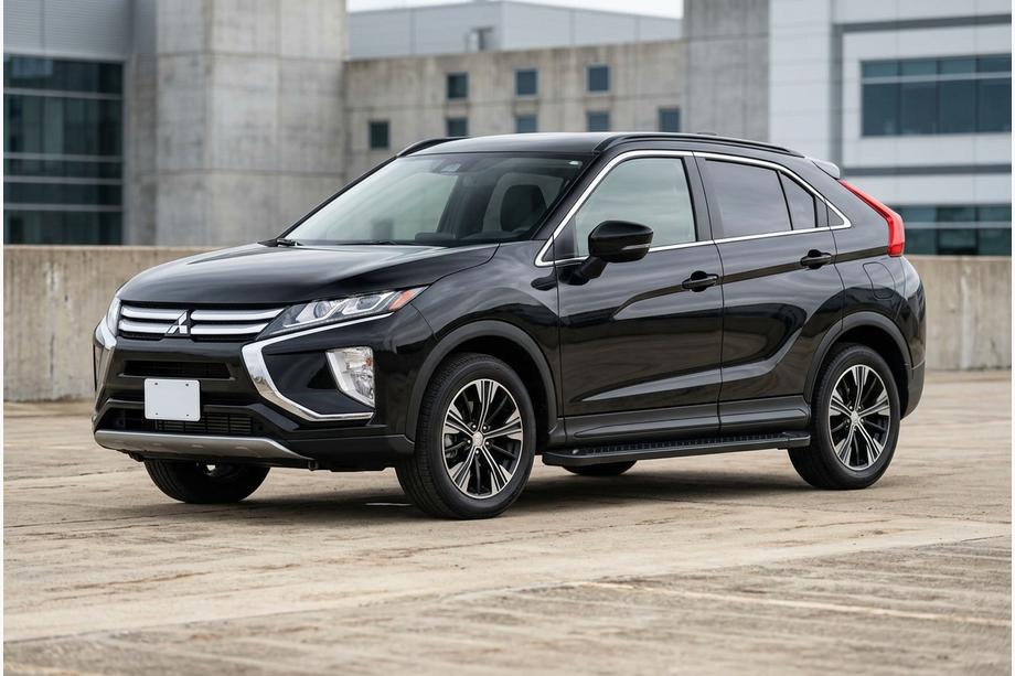 Mitsubishi Eclipse Cross 2017- Marchepieds Latéraux Allmond Black (2 pcs, Aluminium) Image