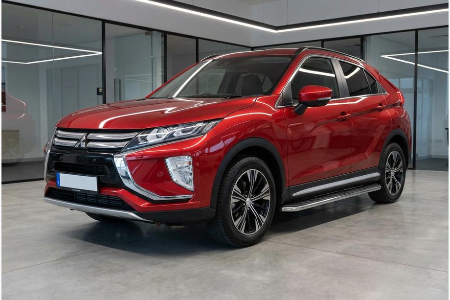Mitsubishi Eclipse Cross 2017- Marchepieds Latéraux Maydos V1 (2 pcs, Aluminium & Inox) Image