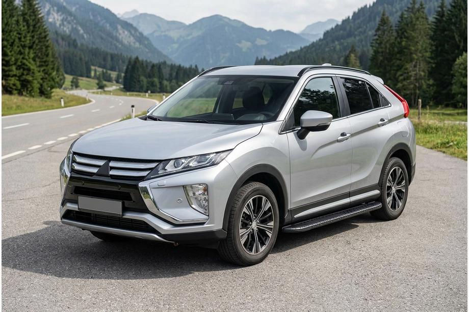 Mitsubishi Eclipse Cross 2017- Marchepieds Latéraux Bosphorus Black (2 pcs, Aluminium) Image