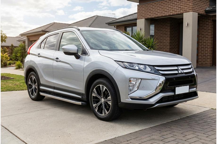 Mitsubishi Eclipse Cross 2017- Marchepieds Latéraux BlackLine (2 pcs, Aluminium) Image